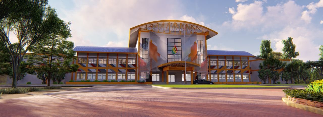 Facade Politeknik Perkeretaapian Indonesia, Madiun